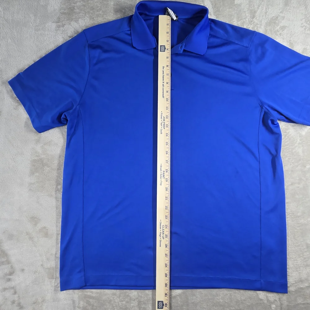Nike Men's XXL Dri Fit Blue Performance Polo Golf Shirt Must Have - Picture 5 of 8